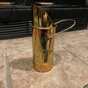 Coppercraft Brass and Copper Match Stick Holder with Handle